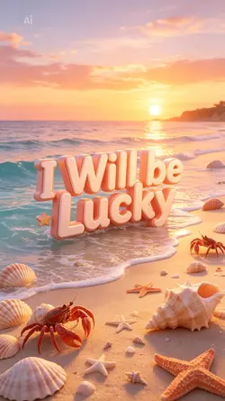 I WILL BE LUCKY