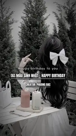 [6] Ảnh Sinh Nhật