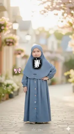 gamis anak cantik
