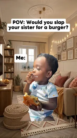 For a burger