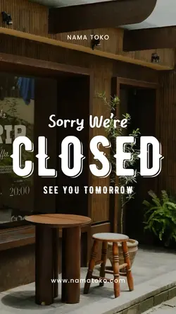 we are closed