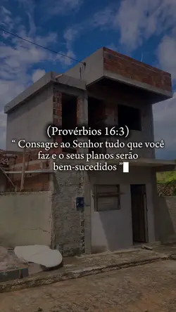 Provérbios 16:3 🏠🩷
