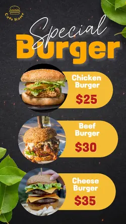 1 Special Burger