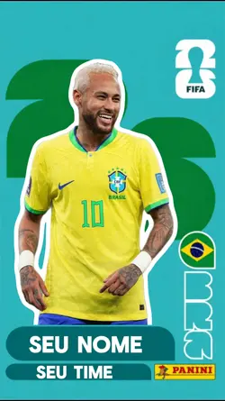 Sua carta da copa 26