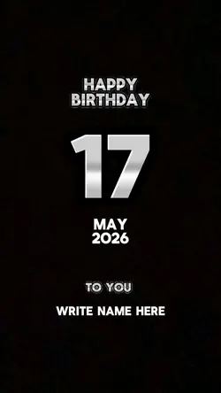 MAY 17th BIRTHDAYS