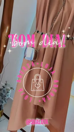 Loja aberta story