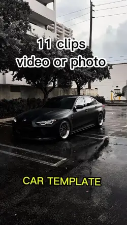 car template 