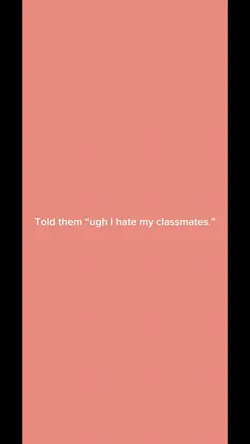 Weird classmates