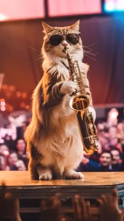 Ai cat video 