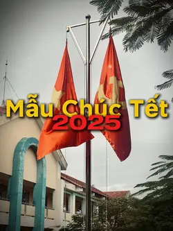 Mẫu chúc tết 2025