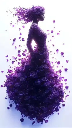 Purple flowers