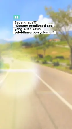selebihnya bersyukur