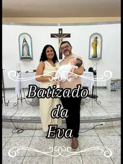 Batizado da Eva
