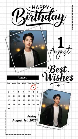 1 August Birthday