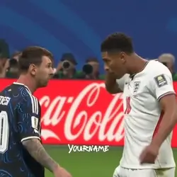 Messi vs England