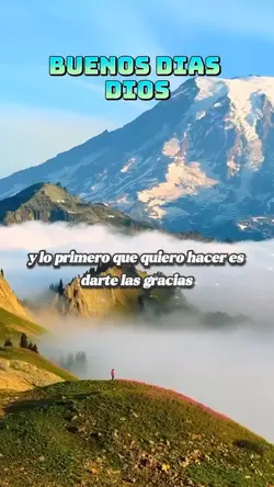 Buenos dias dios 