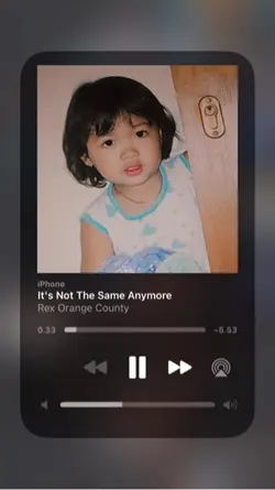 it’s not the same