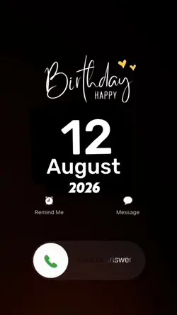 Hbd 12 July 2026