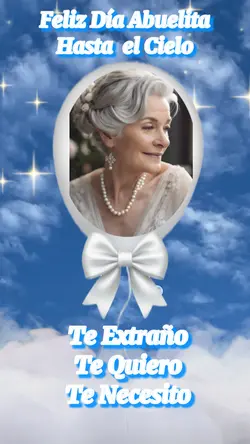 Abuelita feliz dia
