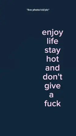 enjoy life