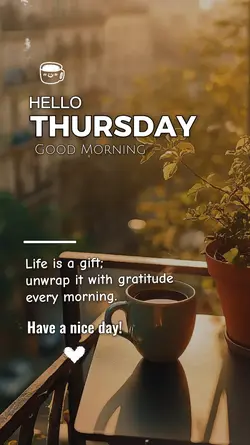 HELLO THURSDAY