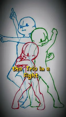 Trio in a fight