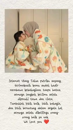 Ucapan ultah anak
