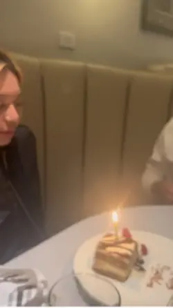 Child's birthday cel