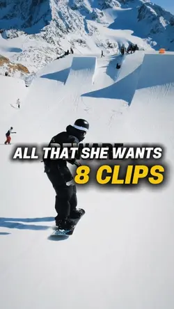 Snow sport cinematic