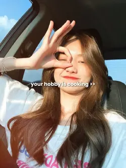 hobby is cooking