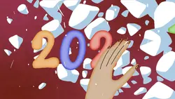 New Year toon