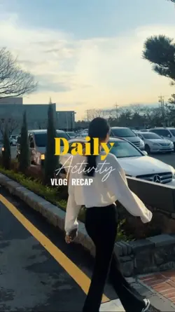 Daily vlog activity 