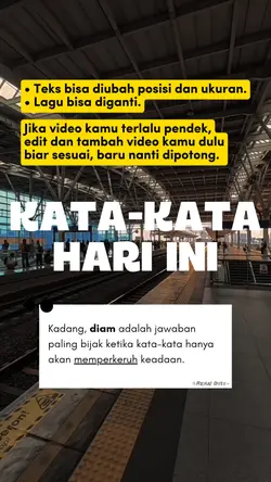 Kata Rehat Dulu #1