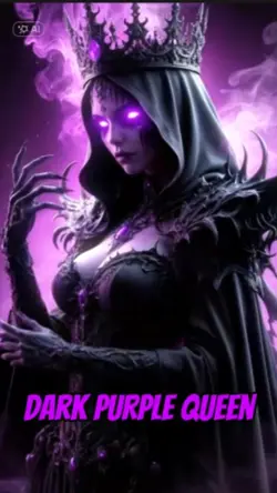 Dark purple queen