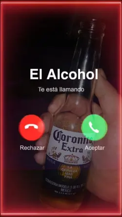 Llamada d el alcohol