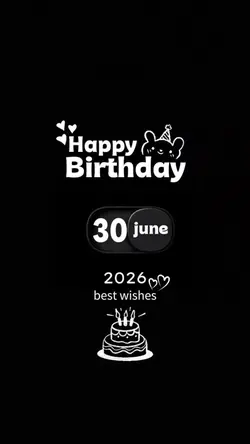 hbd 30 june 2026