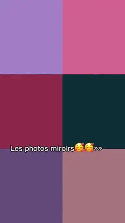 Les photos miroirs