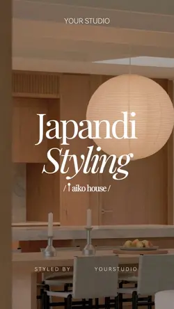 Japandi home styling