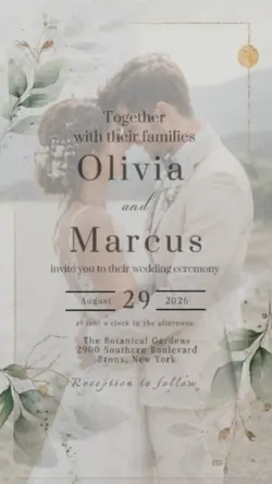 Wedding invitation