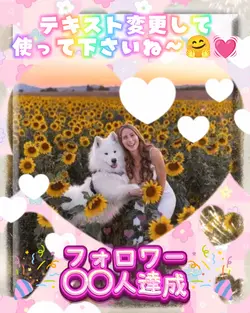 フォロワー達成記念