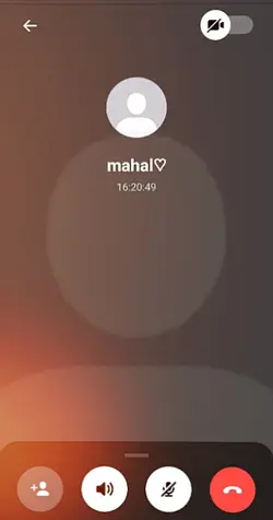 call with him