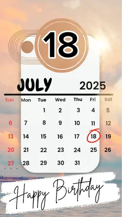 birthday 18 July