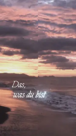 als du gingst 