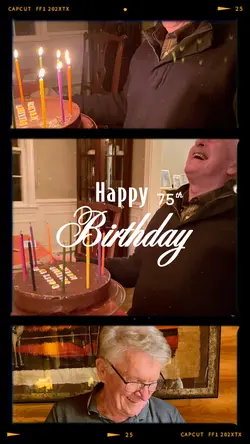 Happy 75th Birthday 