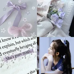 purple cute