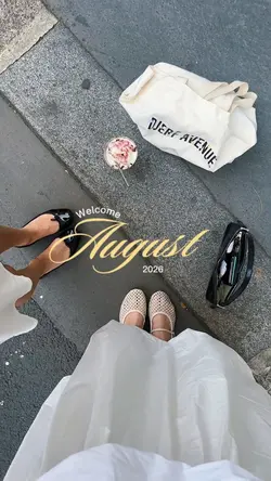 Welcome August 2026