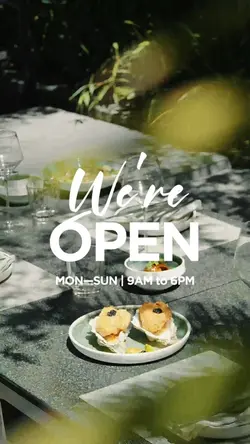 We Are Open