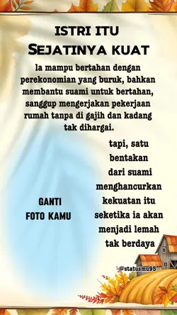istri itu sejatinya 