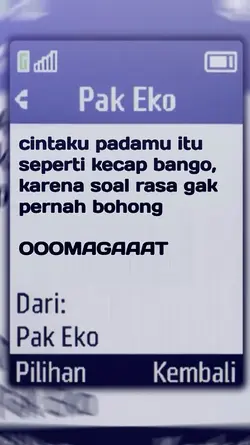 pesan dari pak eko 