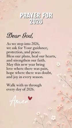 PRAYER FOR 2026